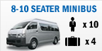 8-10 seater minibus